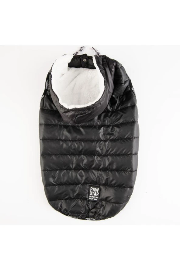 Pawstar Köpek Siyah Railway Yelek XLarge Sırt38cm Göğüs55cm Boyun34cm - 4