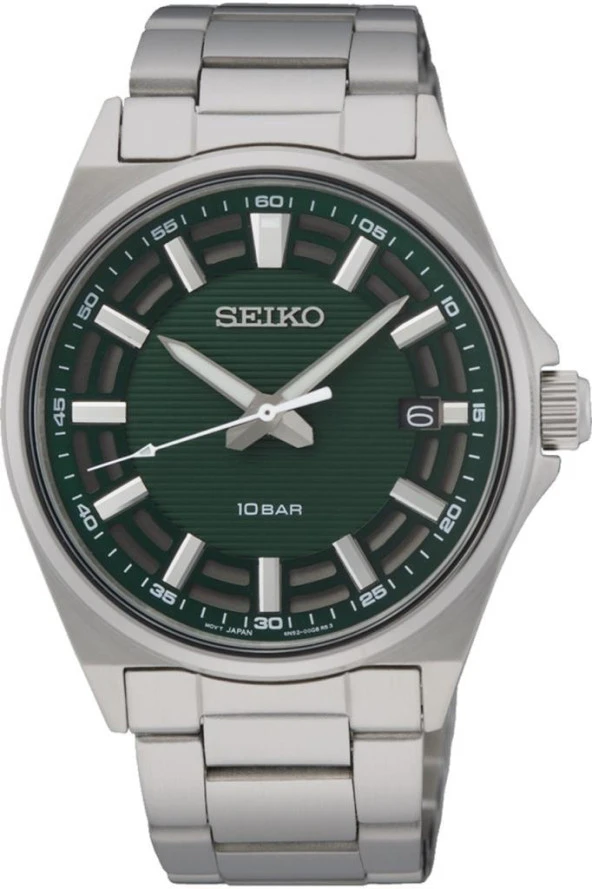 SEIKO SUR503P YEŞİL KADRAN ÇELİK ERKEK KOL SAATİ