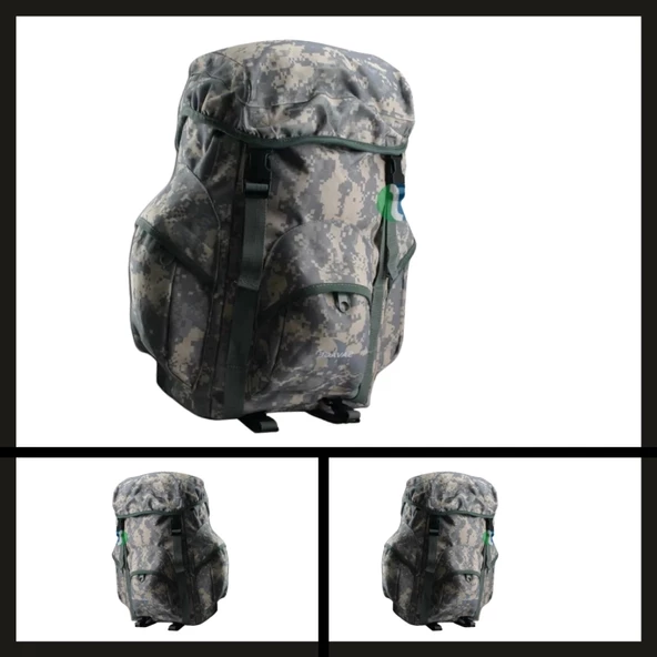 Uyguna-Yakala (hh06405) Savage Ventura 35lt. Gri Dijital Kamuflaj Sırt Çantası-NTA.087 - 2