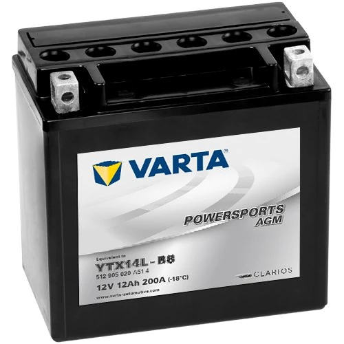 VARTA YTX14L-BS 12AH 12V BESLEME AKÜ