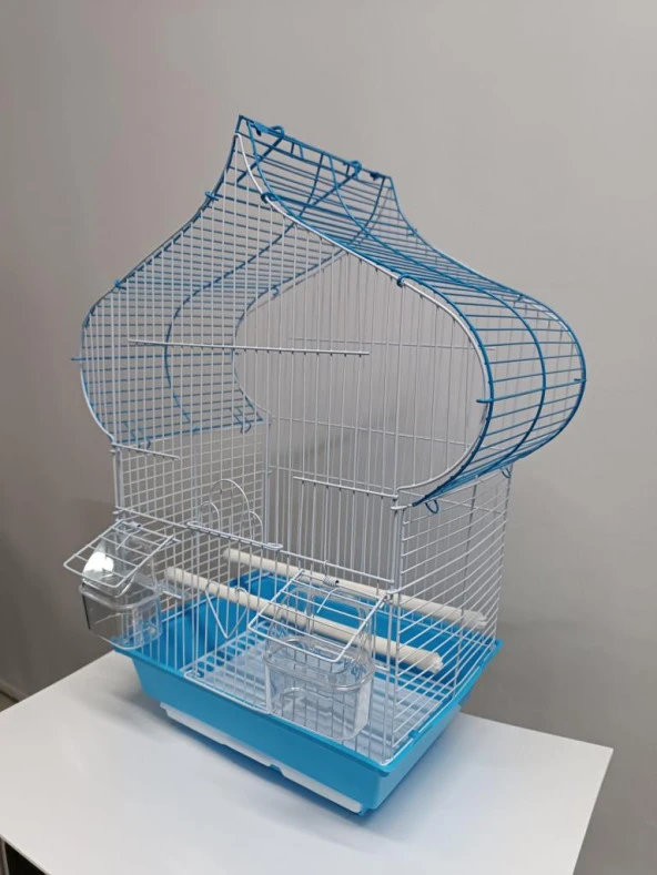 Netx Mavi Kuş Kafesi 34.5X28X45.5 CM H89205-R - 2
