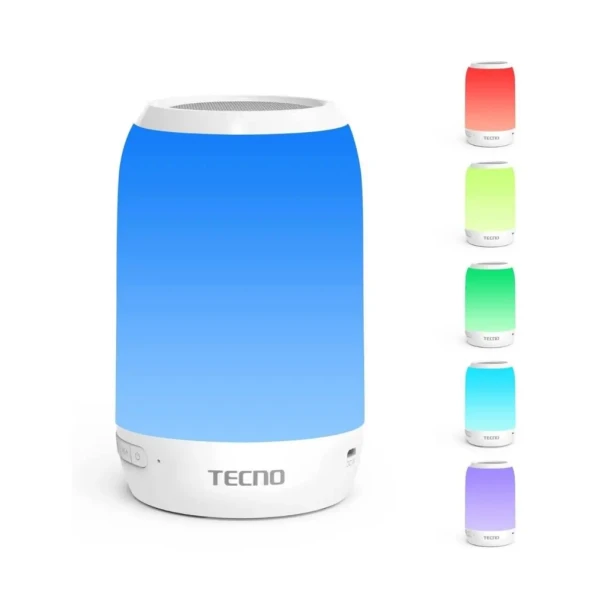 Tecno Square-S2 RGB Renkli Bluethooth Hoparlör Tecno Türkiye Garantili - 3