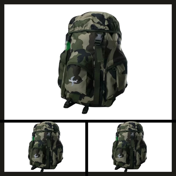 Uyguna-Yakala hh06405 Savage Ventura 35lt. Kamuflaj Sırt Çantası-NTA.047