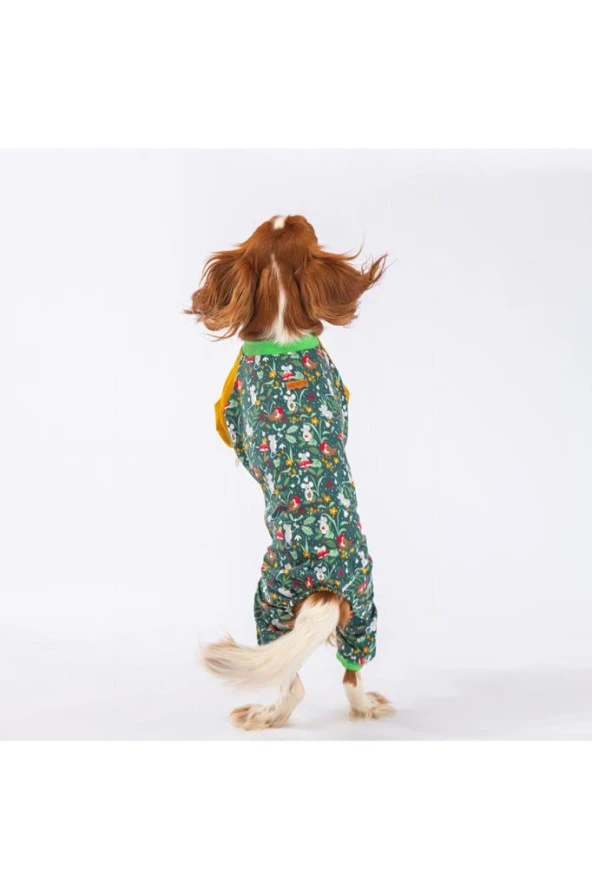 Pawstar Köpek Mice Pyjamas Medium Sırt28cm Göğüs41cm Boyun26cm - 1
