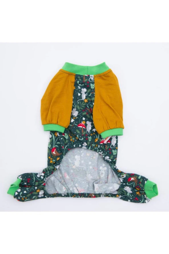 Pawstar Köpek Mice Pyjamas Medium Sırt28cm Göğüs41cm Boyun26cm - 4