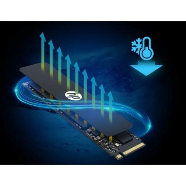 HP 7F619AA FX900 4TB 7400MB/S - 6500MB/S GEN 4X4 PCIe NVME M.2 2280 PC-PS5 SSD - 2