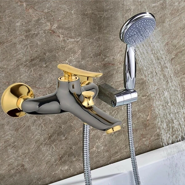 Aceser Duck İnci Siyah Banyo Bataryası 3220100339 - 3
