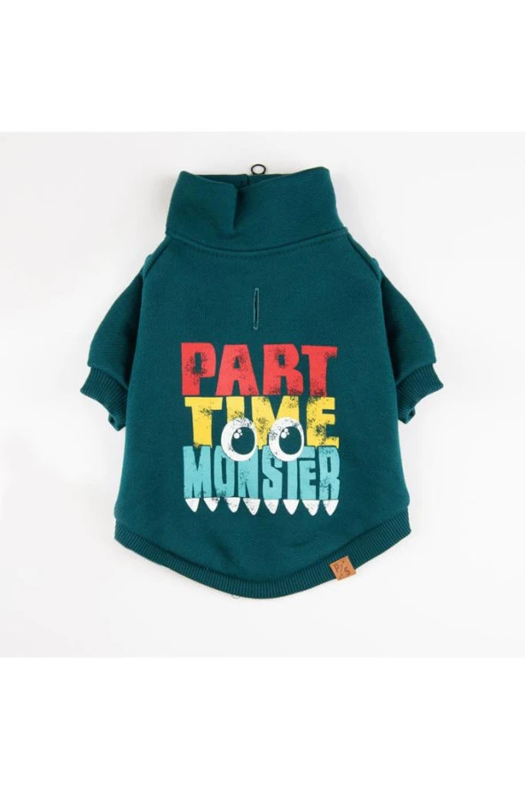 Pawstar Köpek Green Monster Jacket XLarge Sırt38cm Göğüs55cm Boyun34cm - 4