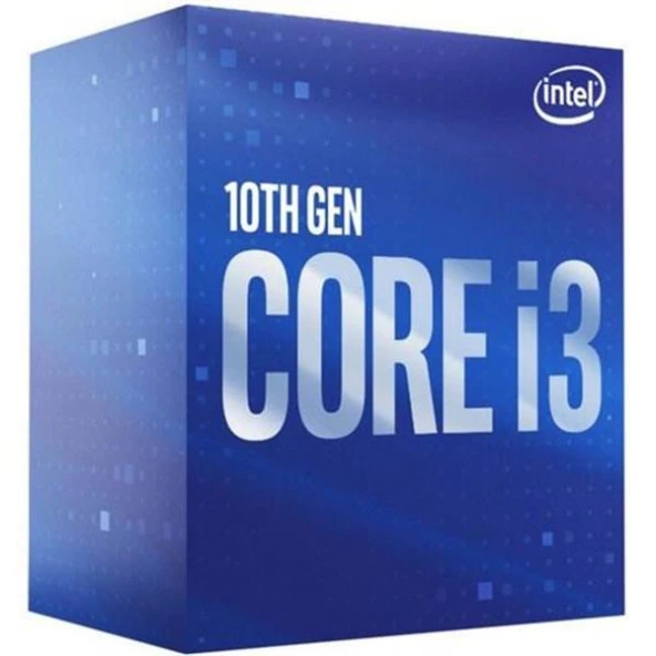 INTEL COFFEE LAKE I3-10100 3.6Ghz 6MB 1200Pin IŞLEMCI BOX