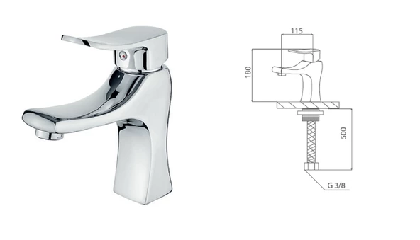 Aceser Carisma Lavabo Bataryası 3420100521 8699952005212 - 3