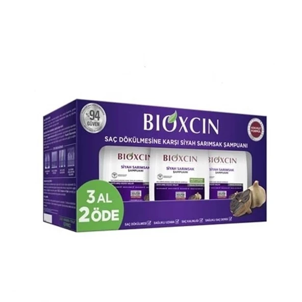 Bioxcin Siyah Sarımsak Şampuanı 300 ml - 3 Al 2 Öde - 2