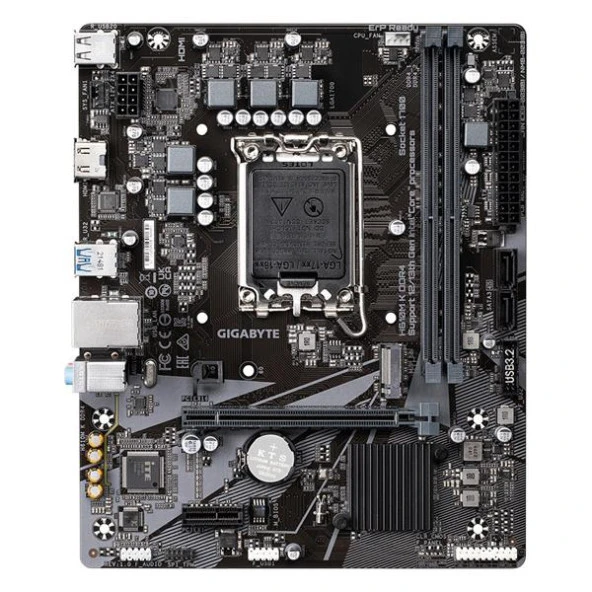 GIGABYTE H610M-K 2xDDR4 HDMI 1xM.2 1xGLAN 1700P ANAKART - 2