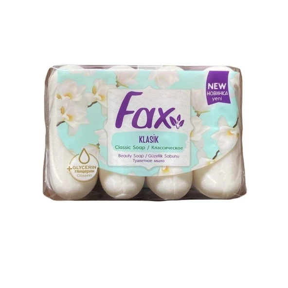 Fax Güzellik Sabunu Klasik 4 Lü 4x70 Gr=280 Gr