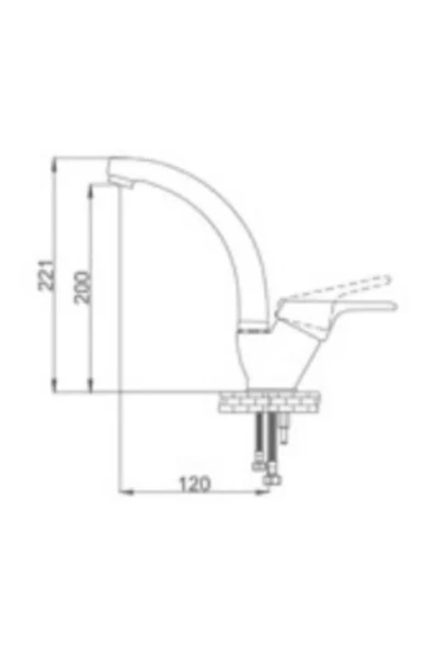 G.M.S Rise Kuğu Lavabo Bataryası Rs229 8698918530164 - 2