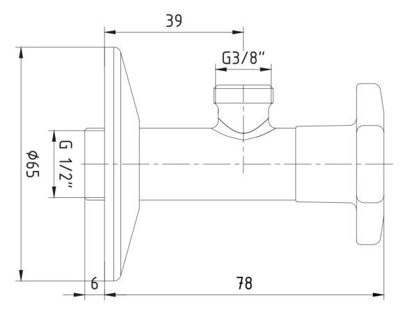 25 Adet ECA Uzun Ara Musluk 102111065 - Resim 2