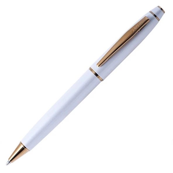 Scrikss T000SAAA35053A 35 Beyaz Altın Tükenmez Kalem