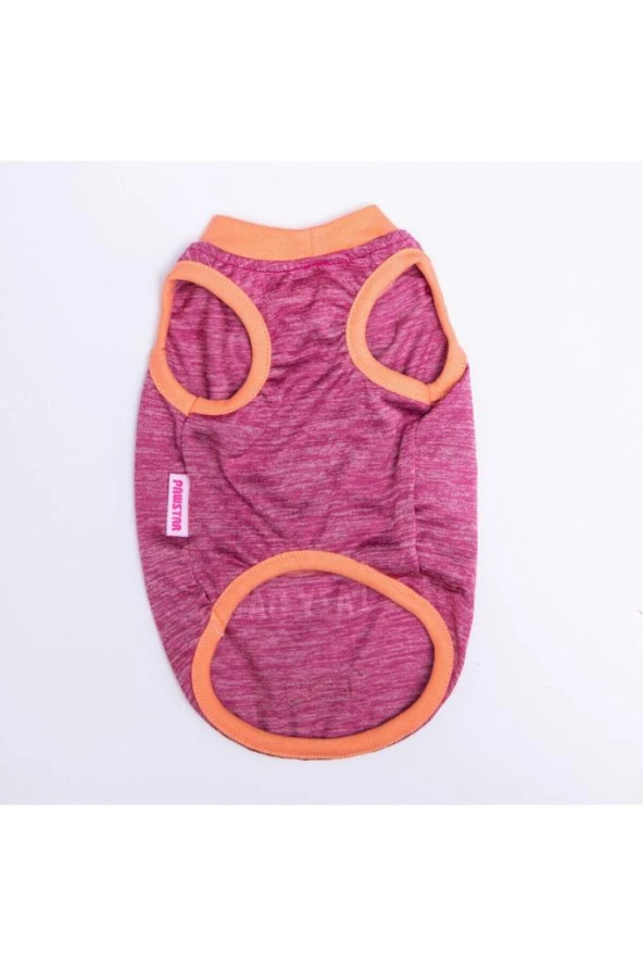 Pawstar Kedi ve KÜÇÜK Köpek T-Shirt Fuchsia Lazy M Sırt28cm Göğüs41cm Boyun26cm - 3