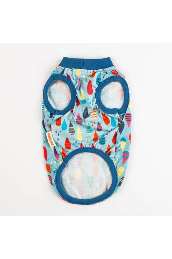 Pawstar Kedi ve KÜÇÜK Köpek T-Shirt Blop M Sırt28cm Göğüs41cm Boyun26cm - 4