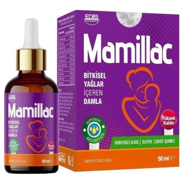 Mamillac Bitkisel Damla 50ML ürün görseli 1
