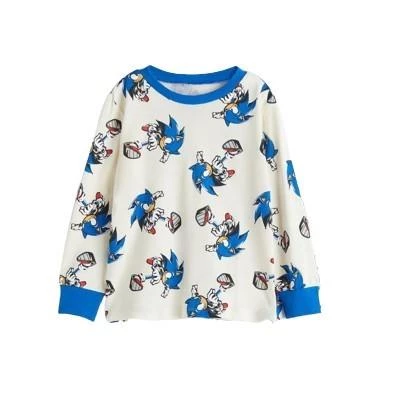 Sonic Tişört Pijama Üst - 1