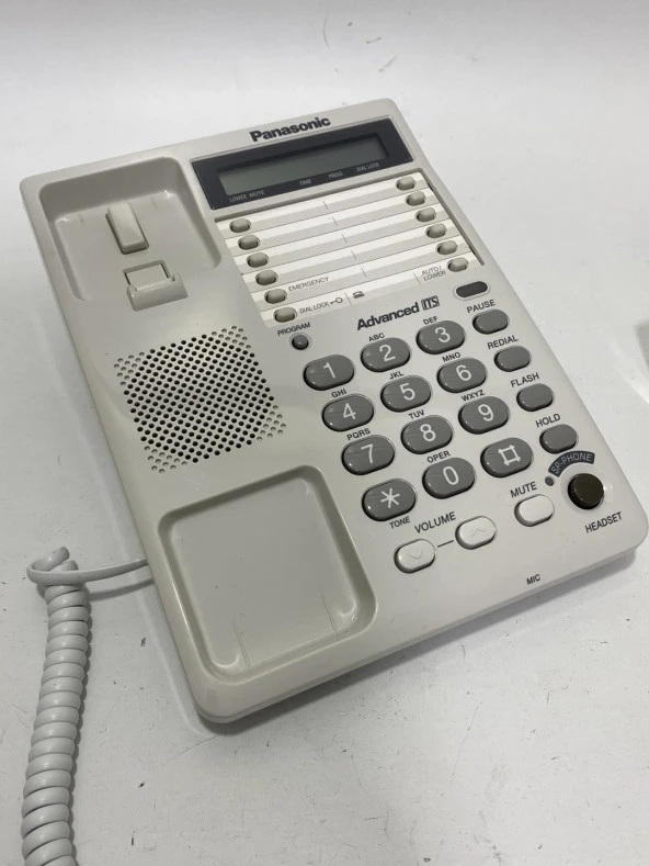 Panasonic KX-TS108W Kablolu Masa Telefonu (Kutusuz) - 6