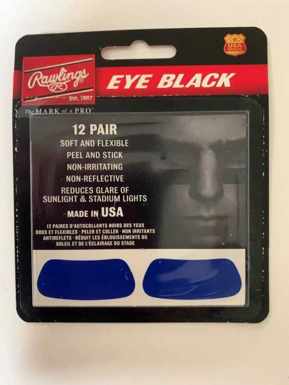 Eye Black 12 Pair Stickers