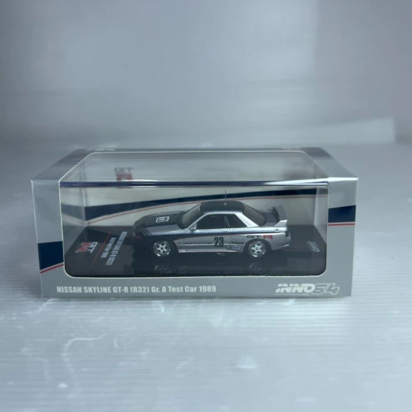 İnno64 Nissan Skyline GT-R (R321) Gr. A Test Car 1989 1/64 Model Araba - 1