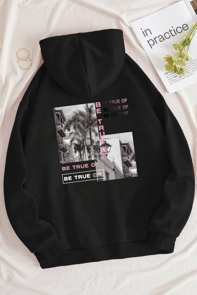 Be True Of  Baskılı Sweatshirt