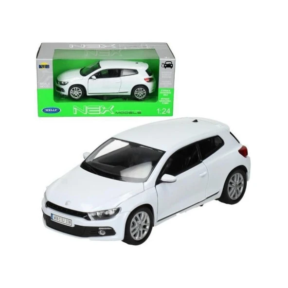 Welly Volkswagen Scirocco Beyaz 1/24 Model Araba