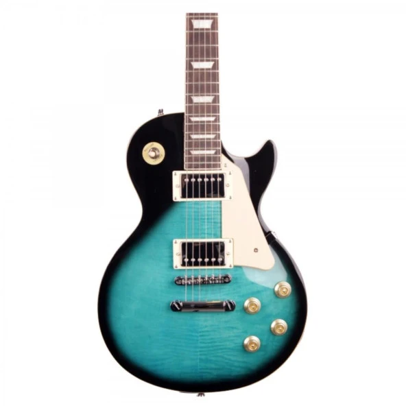 Madison MEG-LPF-BLS Blueburst Elektro Gitar (KILIF+PENA) - 4