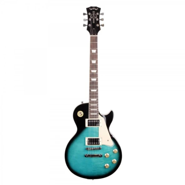 Madison MEG-LPF-BLS Blueburst Elektro Gitar (KILIF+PENA) - 5