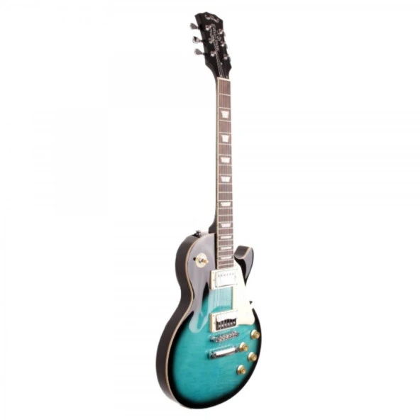 Madison MEG-LPF-BLS Blueburst Elektro Gitar (KILIF+PENA) - 6