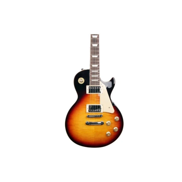 Madison MEG-LPF-ITB Ice Tea Sunburst Elektro Gitar (KILIF+PENA)