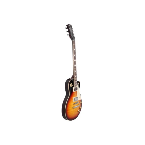 Madison MEG-LPF-ITB Ice Tea Sunburst Elektro Gitar (KILIF+PENA) - Resim 3