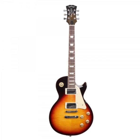 Madison MEG-LPF-ITB Ice Tea Sunburst Elektro Gitar (KILIF+PENA) - Resim 5