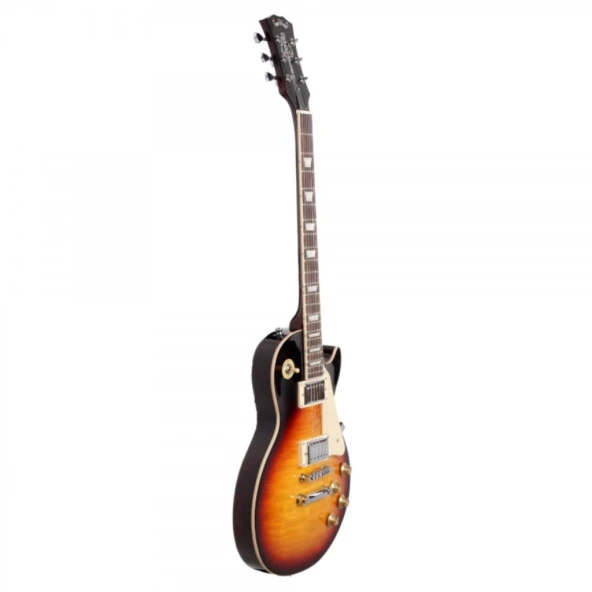 Madison MEG-LPF-ITB Ice Tea Sunburst Elektro Gitar (KILIF+PENA) - Resim 6