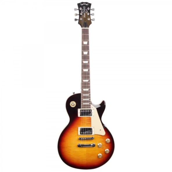 Madison MEG-LPF-ITB Ice Tea Sunburst Elektro Gitar (KILIF+PENA) - Resim 8