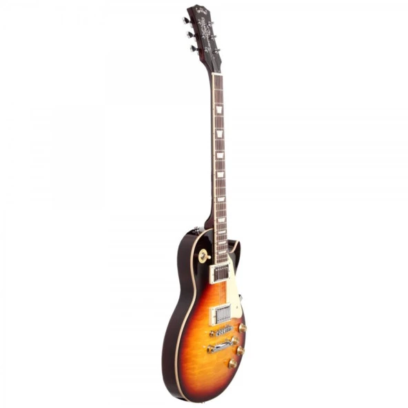Madison MEG-LPF-ITB Ice Tea Sunburst Elektro Gitar (KILIF+PENA) - Resim 9