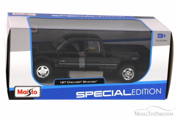 Maisto Chevrolet Silverado 1/27 Siyah Model Araba