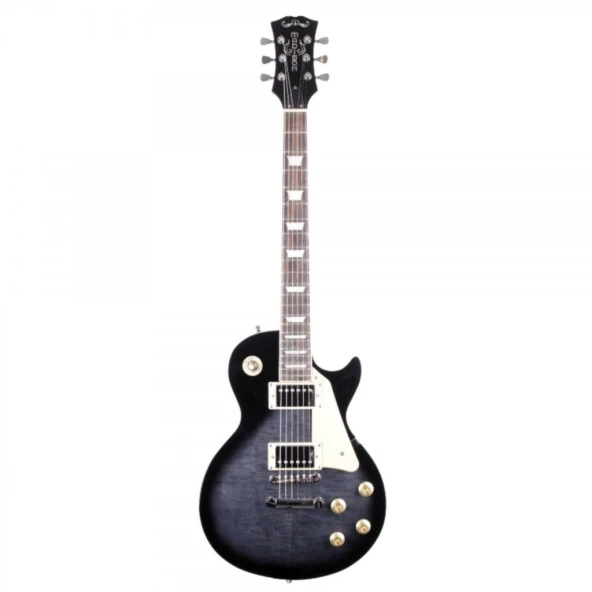 Madison MEG-LPF-TBK Trans Siyah Elektro Gitar (KILIF+PENA) - Resim 5