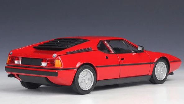 Welly Bmw M1 1:24 Kırmızı Model Araba - 3