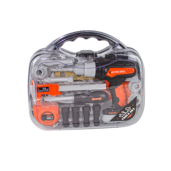 Tamir Çantası Oyuncak Çantalı 22 Parça Pilli Matkap - 5