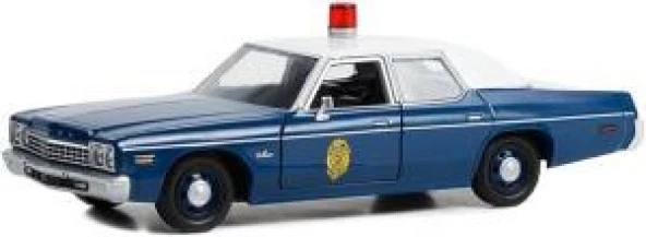 Greenlight Hot Pursuit 1975 Dodge Monaco Kansas Highway Patrol 1/24 Model Araba