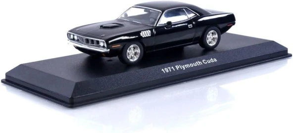 Greenlight John Wick Plymouth Cuda 1/43 Model Araba - 2