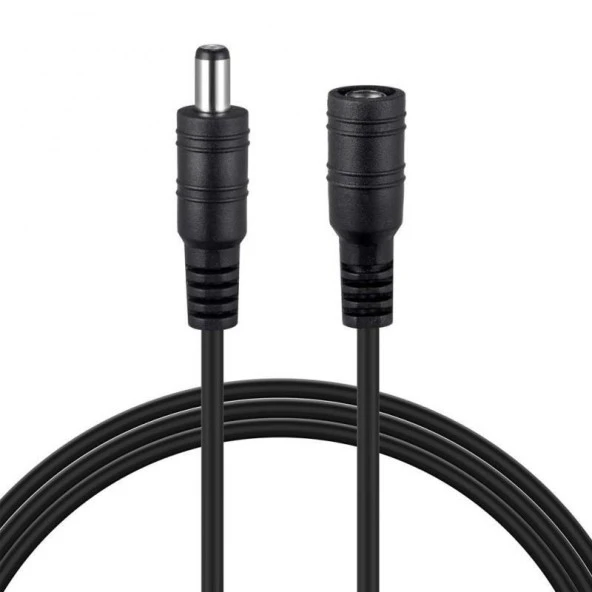 Ancheyn DC Adaptör Uzatma Kablosu 1 Metre 5.5mm x 2.1mm 5 Amper Dişi Erkek Modem Uzatma 4382
