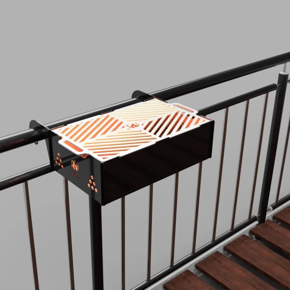 Portatif Askılı Balkon Mangalı