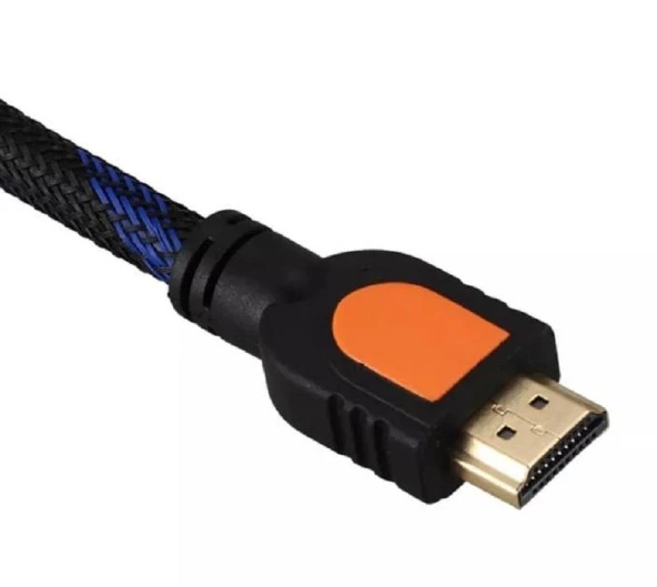 Ancheyn HDMI to HDMI Altın Uçlu Erkek Erkek HDMI Kablosu 50 cm Ara Kablo 5036 - 2