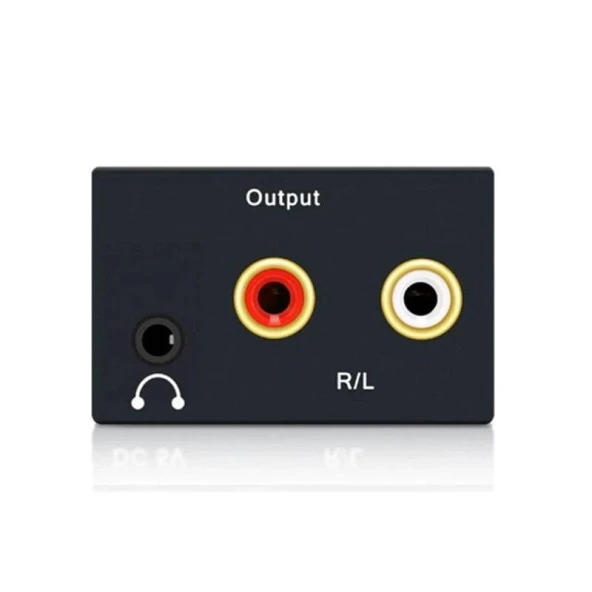 Dijital to Analog 3.5 mm Optik Ses Tos Çevirici Dönüştürücü Adaptör 5057 - 3
