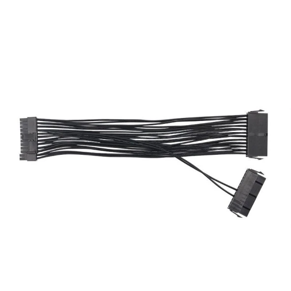 Ancheyn Güç Kaynağı Çoklayıcı 24 Pin Atx Dual PSU Çoklayıcı Adaptör Anakart Mining Kablosu 5145 - Resim 2