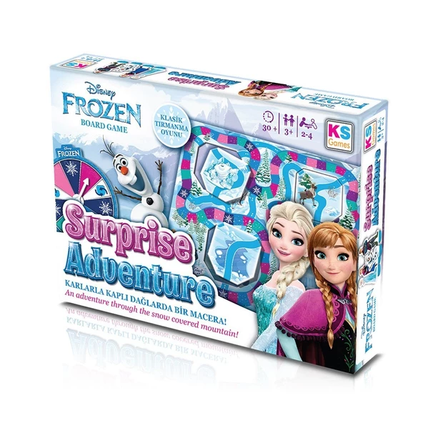 10903 KS, Frozen Surprise Adventure Kutu Oyunu +8 yaş